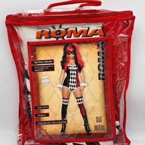 harley quinn sexy jester new with tags ships fast!!!!